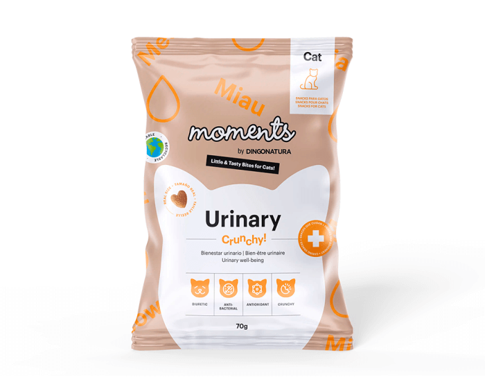 Snacks para Gatos Funcionales para el Tracto Urinario